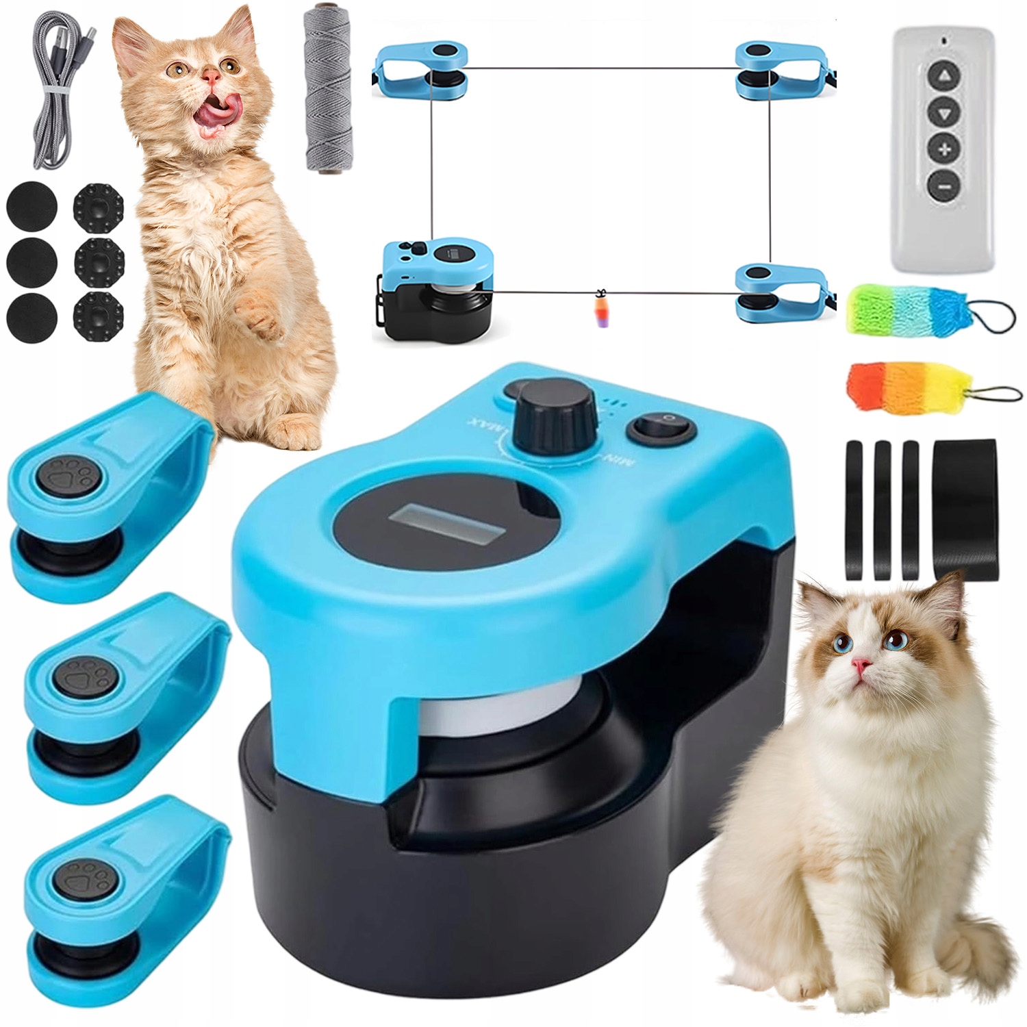 Interaktivní Hračka Pro Kočky Kolo Exerciser Běžecký Pás Pro Vnitřní Kočky