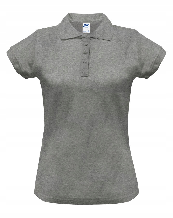 

Polówka damska polo Regular Jhk szary melanż XL