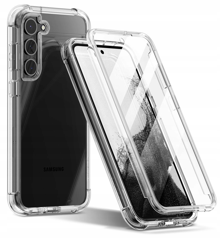 

Pancerne Etui 360° Szybka Na Galaxy S23 Kevlar