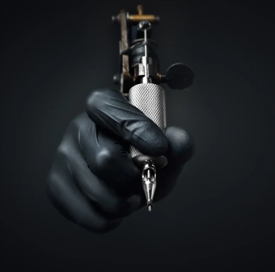 RĘKAWICE RĘKAWICZKI NITRYLOWE BEZPUDROWE JEDNORAZOWE M Rozmiar M