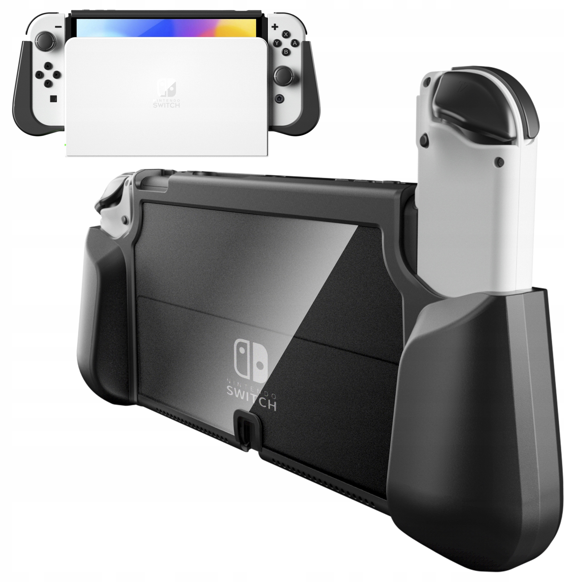 Etui WZMACNIANE PZOZ do Nintendo SWITCH OLED Slim pokrowiec ochronny