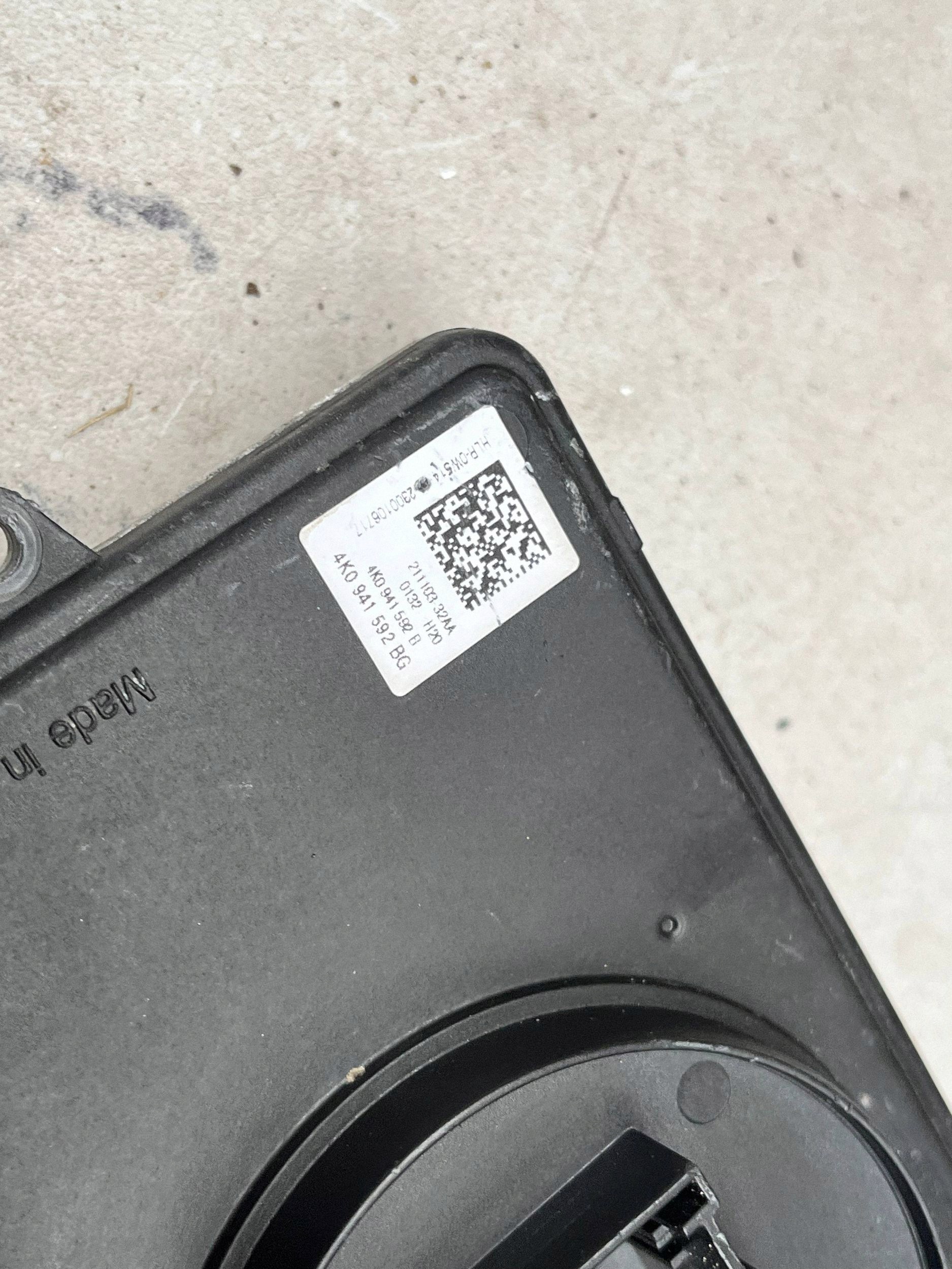 control unit AUDI A7 S7 4K8 4K0941592BG @M