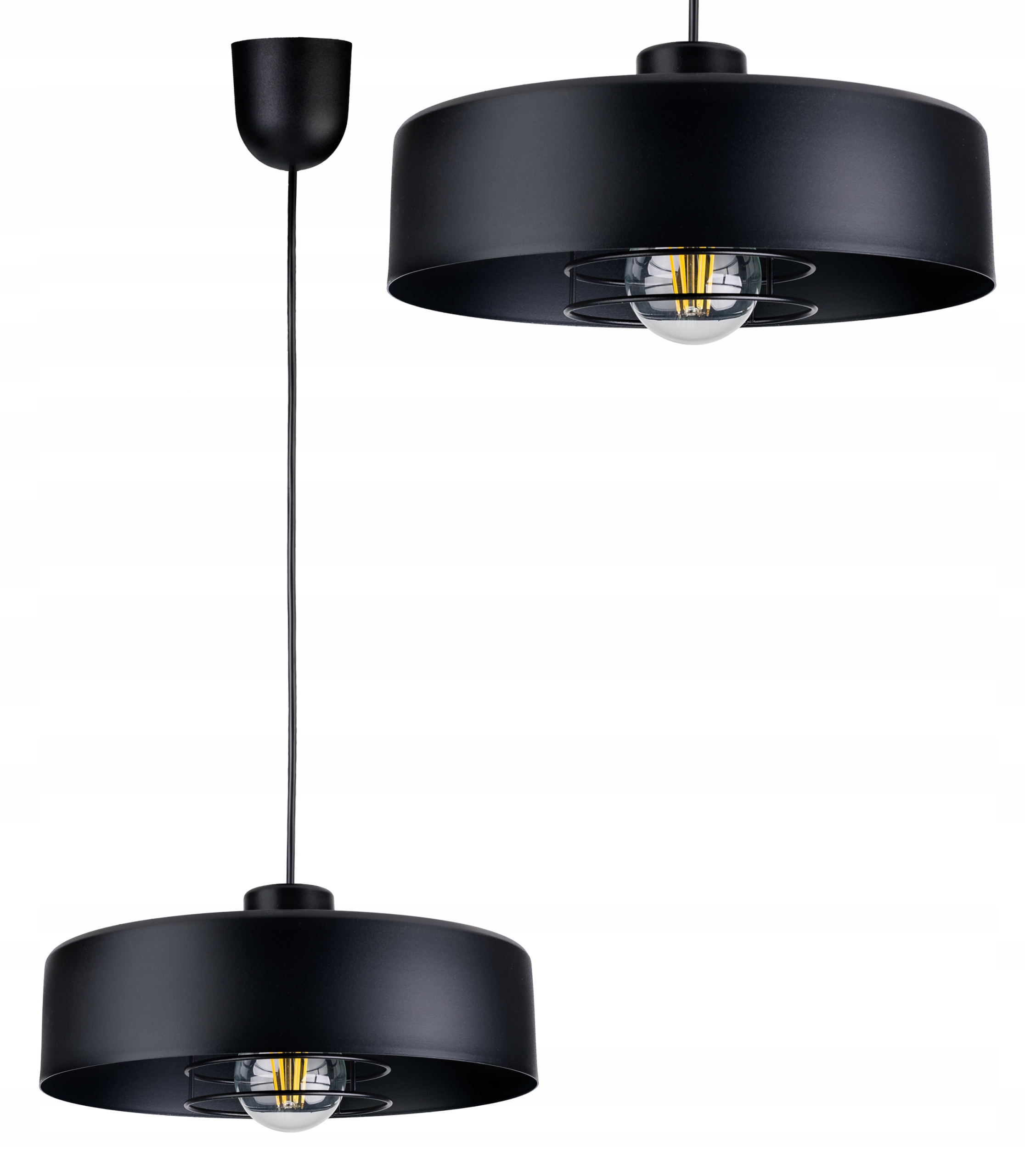 

Lampa Wisząca Sufitowa Żyrandol Plafon Loft Led