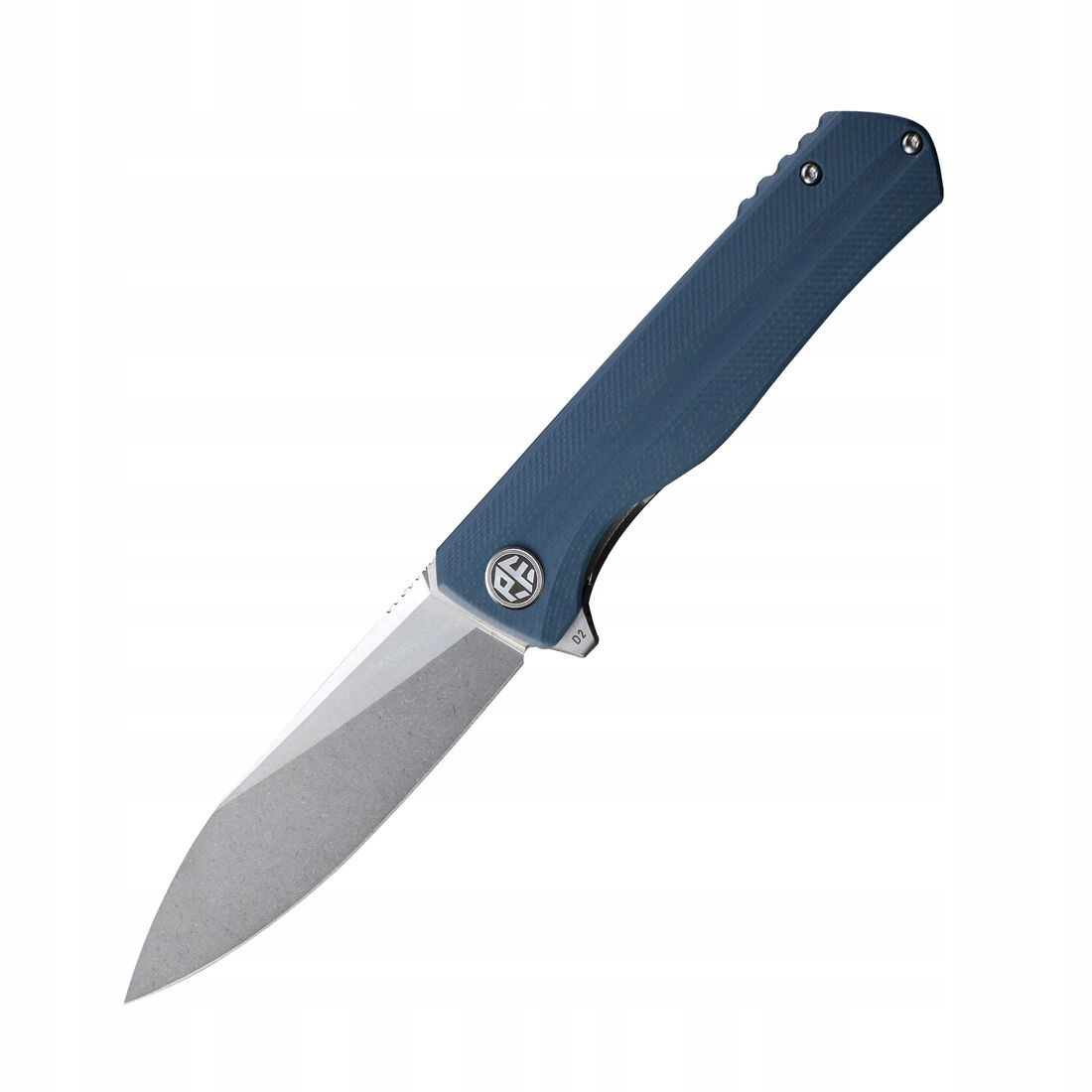 Nóż składany Petrified Fish Forward Stonewashed D2 Gray G10 Handle