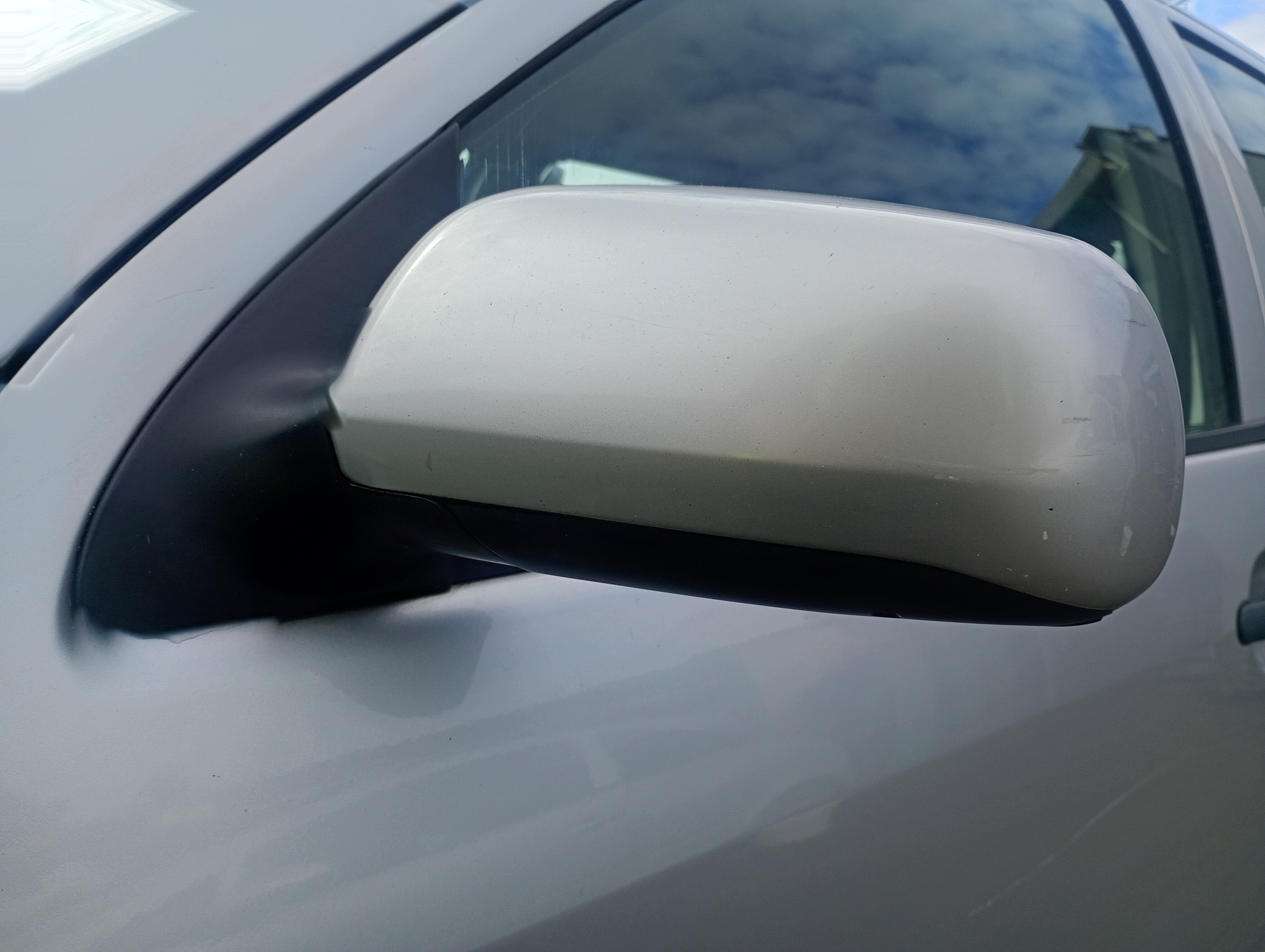 mirror left manually Skoda Fabia and 1 99-07 kod lakieru 9102