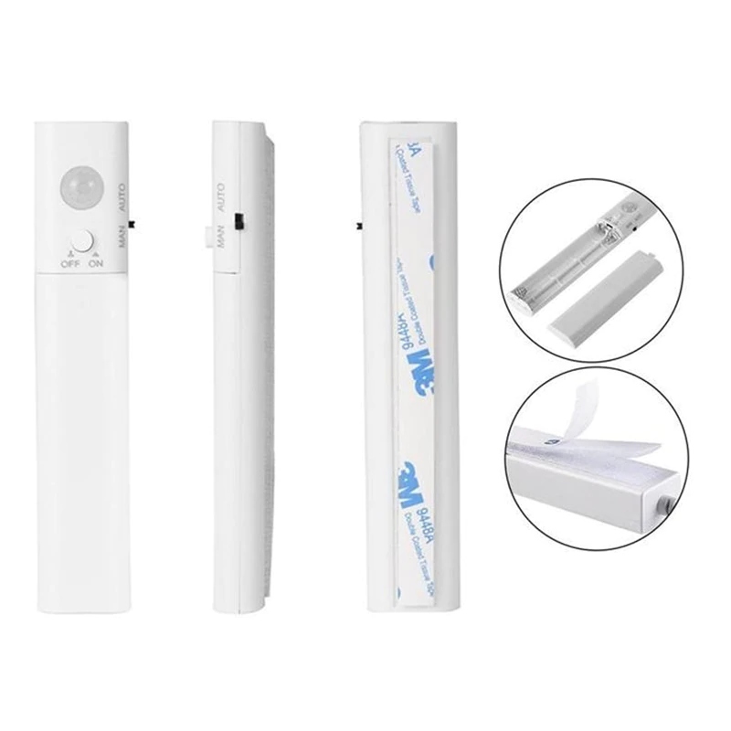 TAŚMA LED SZAFY MEBLI CZUJNIK RUCHU BATERIE USB 2m EAN (GTIN) 0938933267262