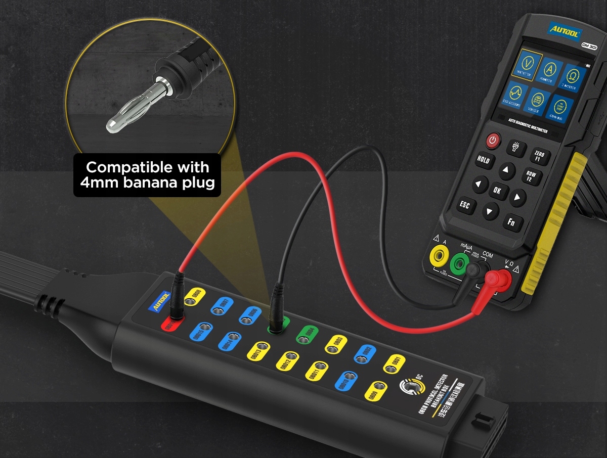 TESTER PROTOKOŁÓW DIAGNOSTYCZNYCH MIERNIK OBD2 OBD Marka Autool