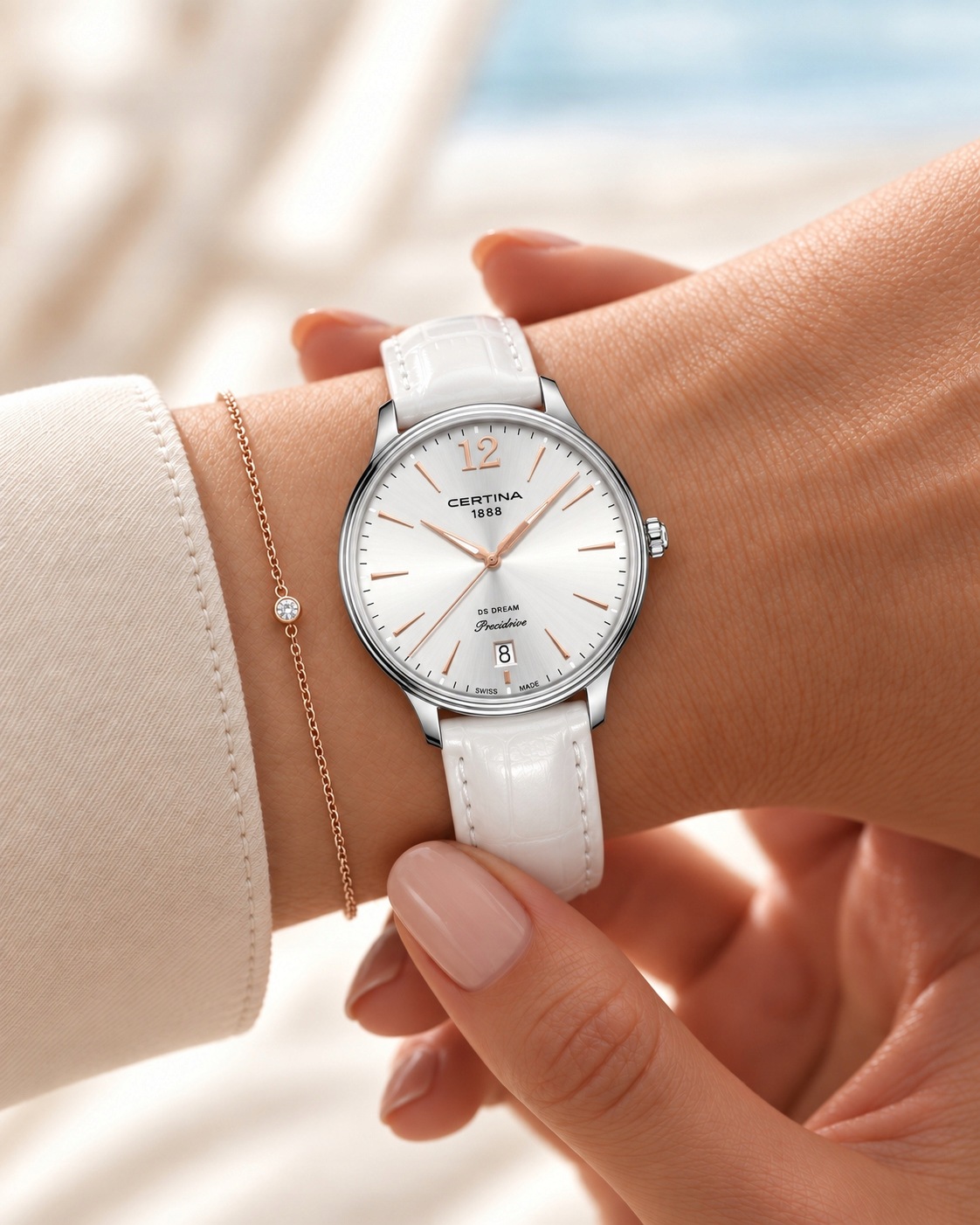 Hodinky Certina Ds Dream Precidrive Lady C021.810.16.037.01 38mm 10ATM