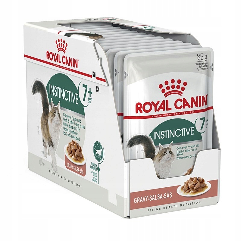 Levně Royal Canin Instinctive +7 12x85g v mokré omáčce pro starší kočky Originál