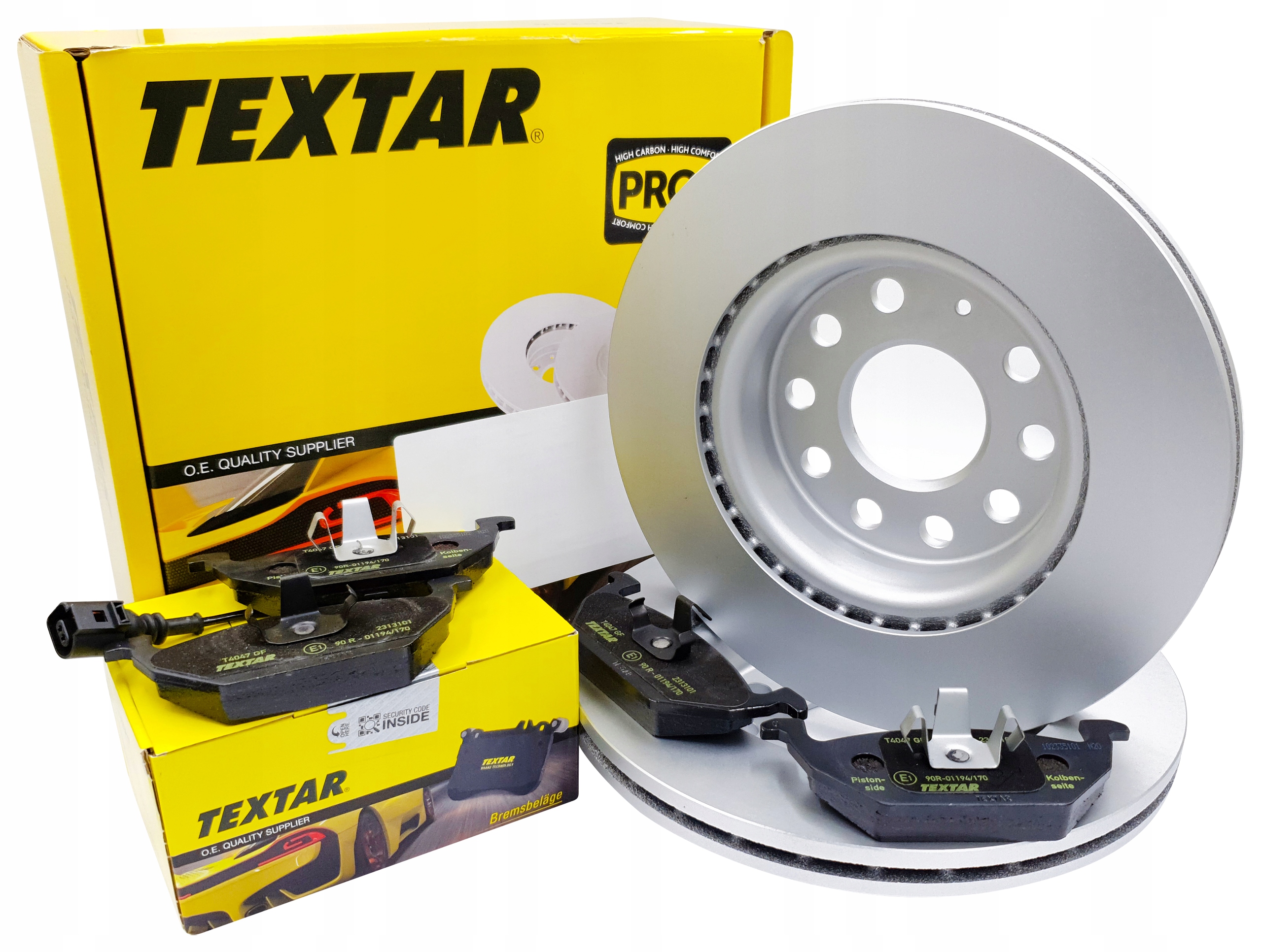 

Textar Tarcze Klocki Przód Vw Golf V VI 1.9 Tdi