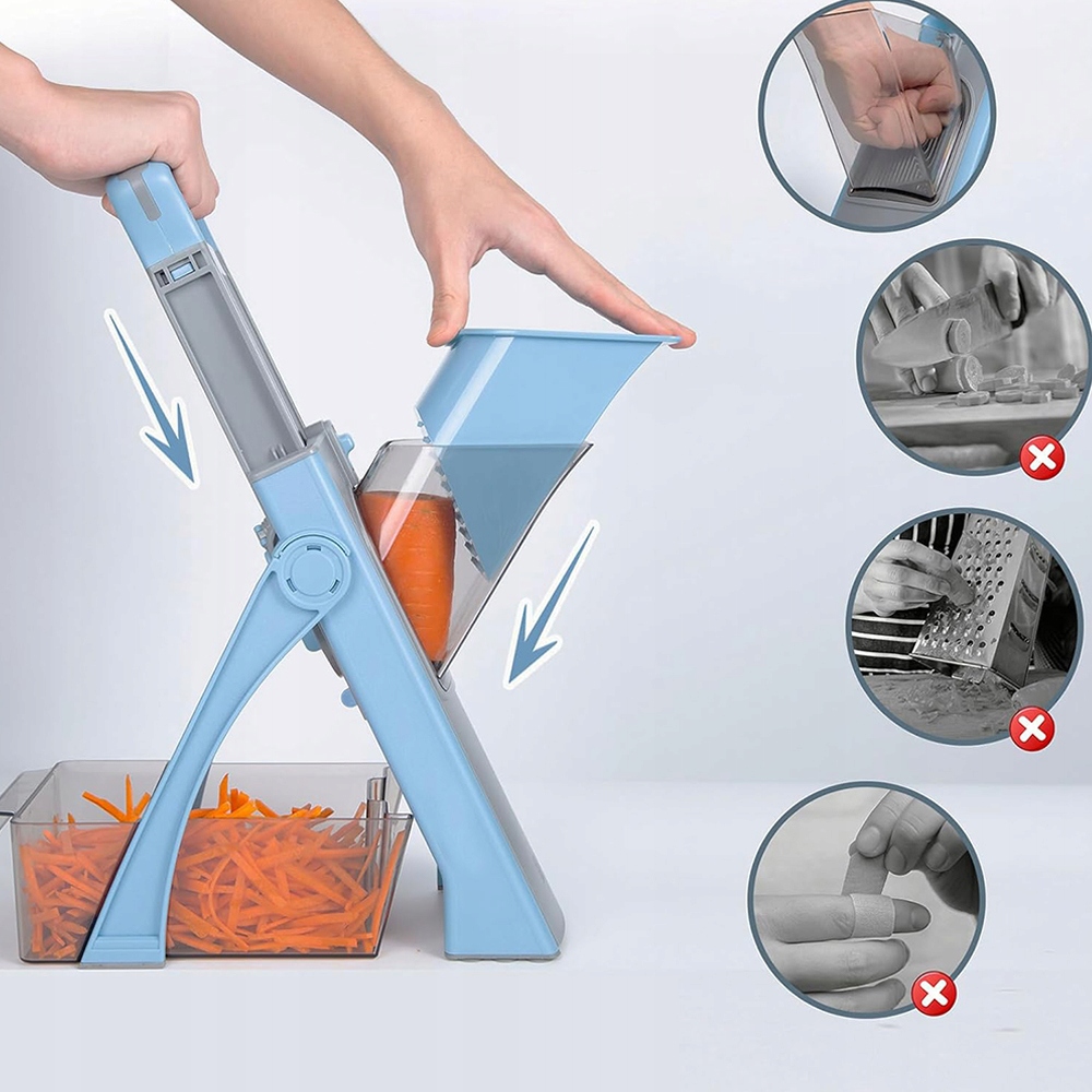 TARKA MASZYNKA DO KROJENIA WARZYW SZATKOWNICA +SZCZOTKA Marka bez marki