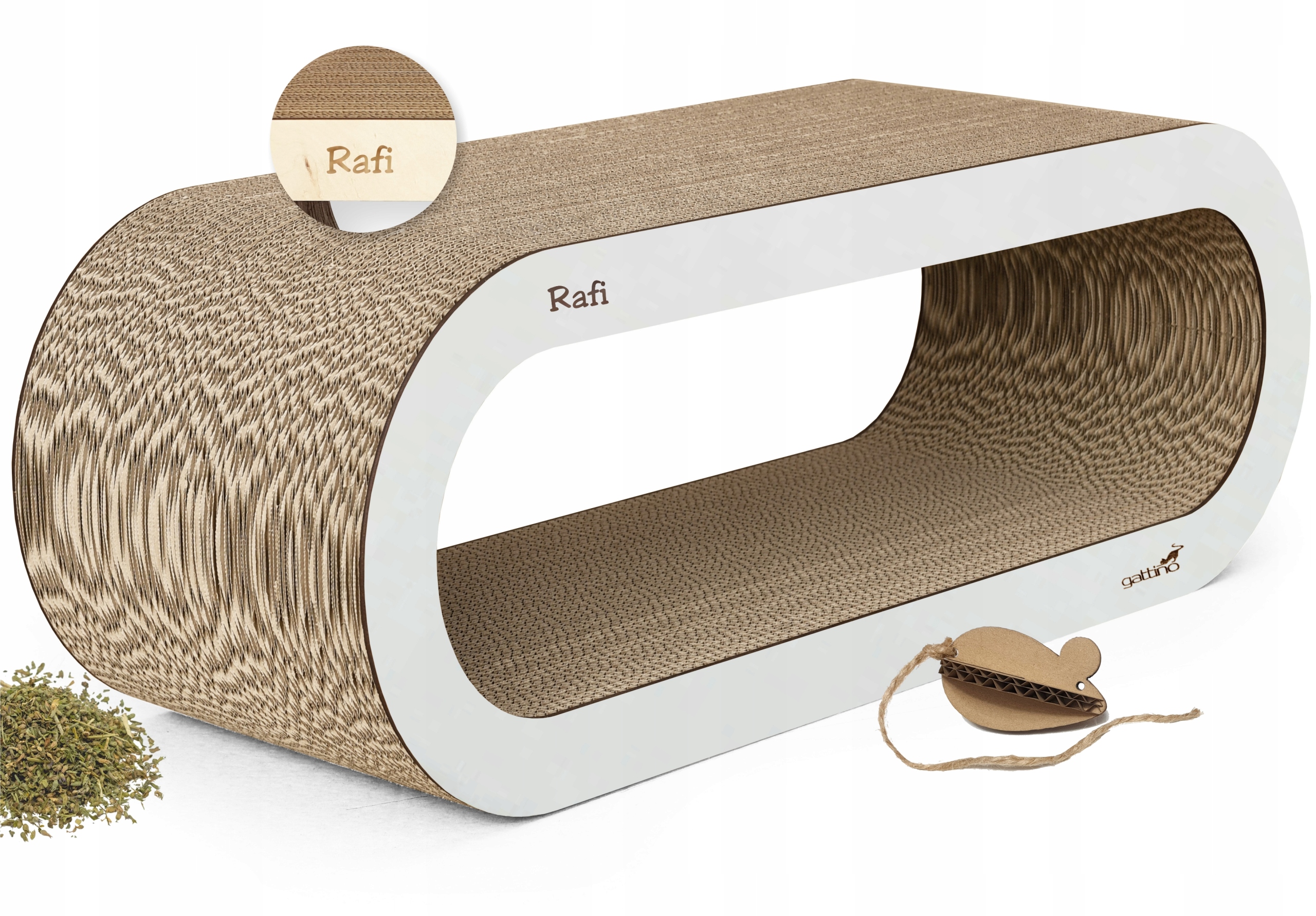 

Drapak dla kota domek tekturowy legowisko B&w