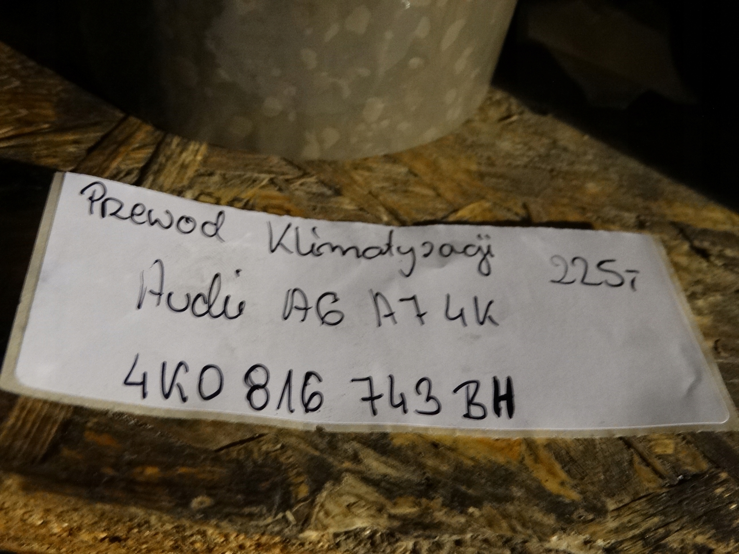 IDEALNY vedení klimatizaci AUDI A6 A7 C8 4K 1