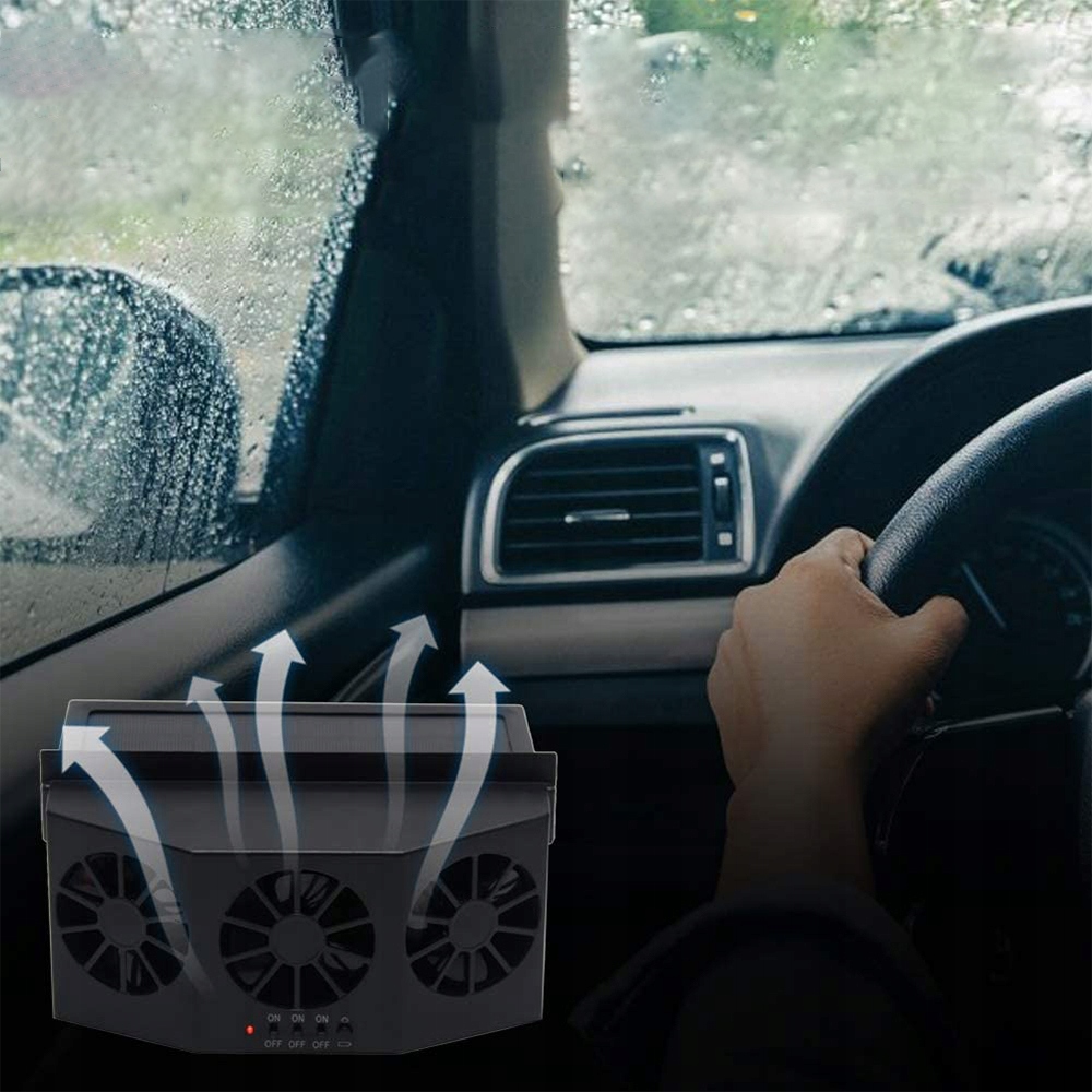 WENTYLATOR WIATRAK SOLARNY CHŁODZĄCY DO SAMOCHÓD Kod producenta CR7787LK