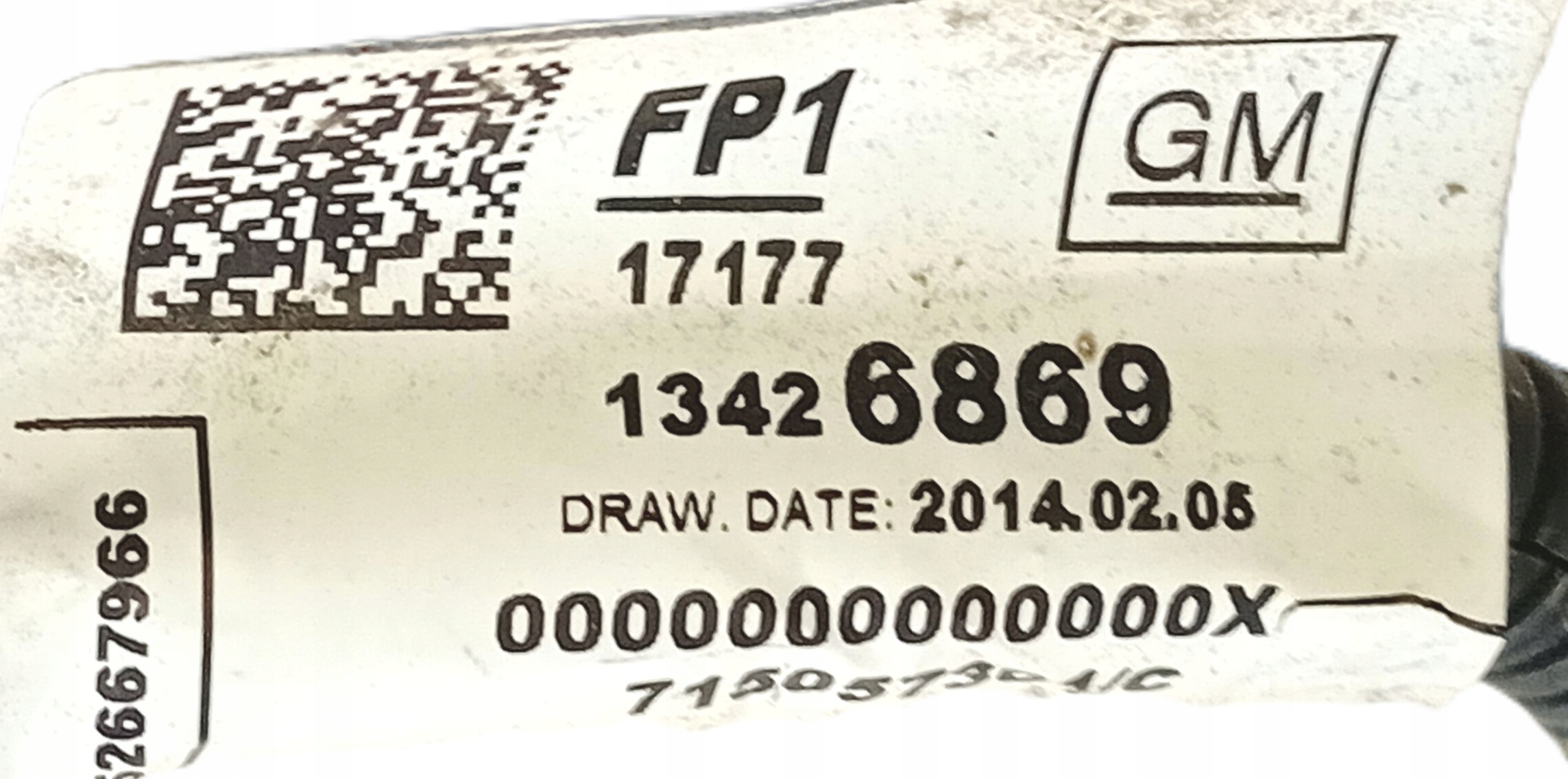 Câblage POMPY Carburant 1.2 1.4 OPEL CORSA E 13426869