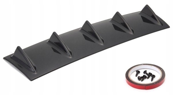 SPOJLER DOKŁADKA DYFUZOR REKIN SHARK WING FINY x5