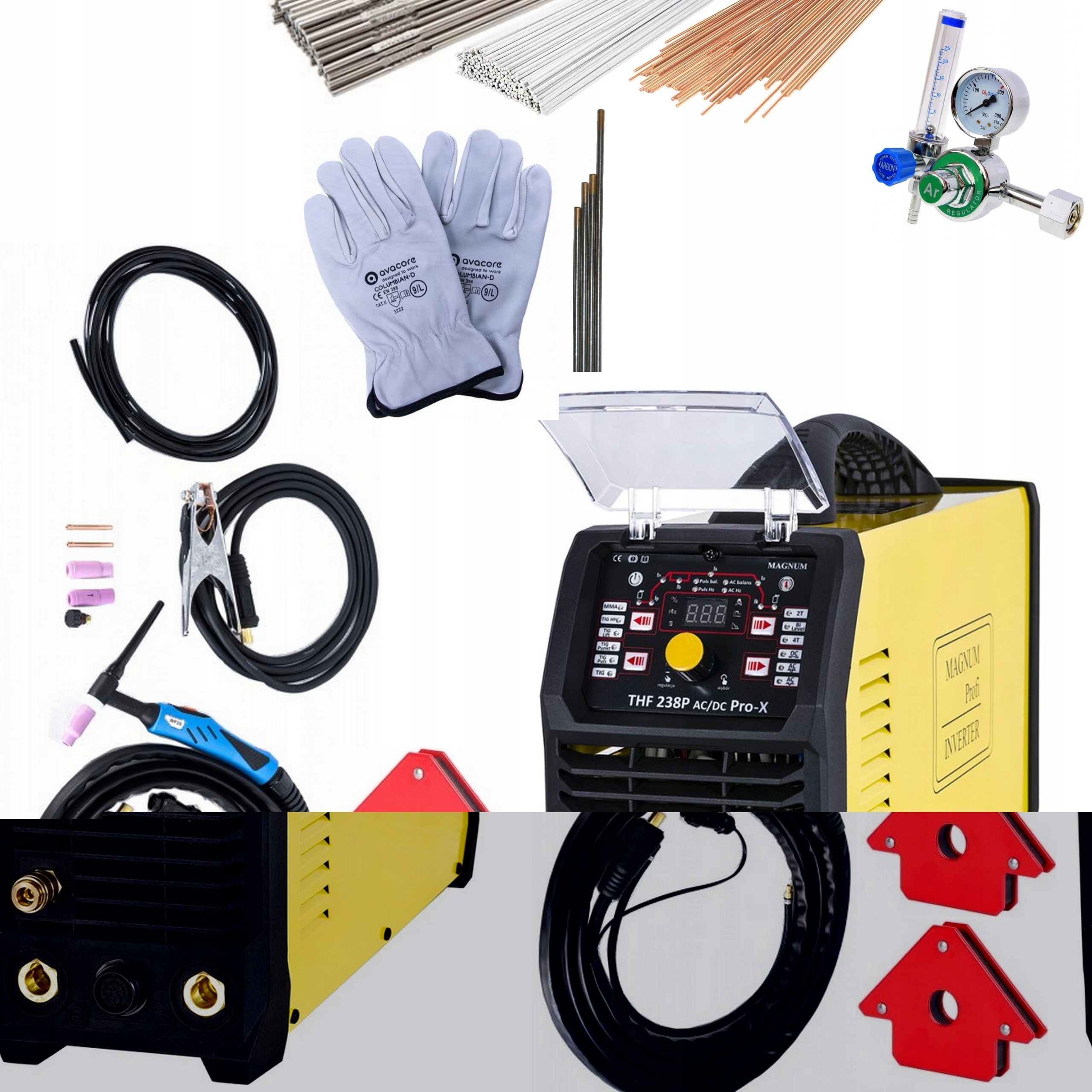 @Spawarka Tig Mma Magnum Thf 238 Pro-x Ac DC Alu
