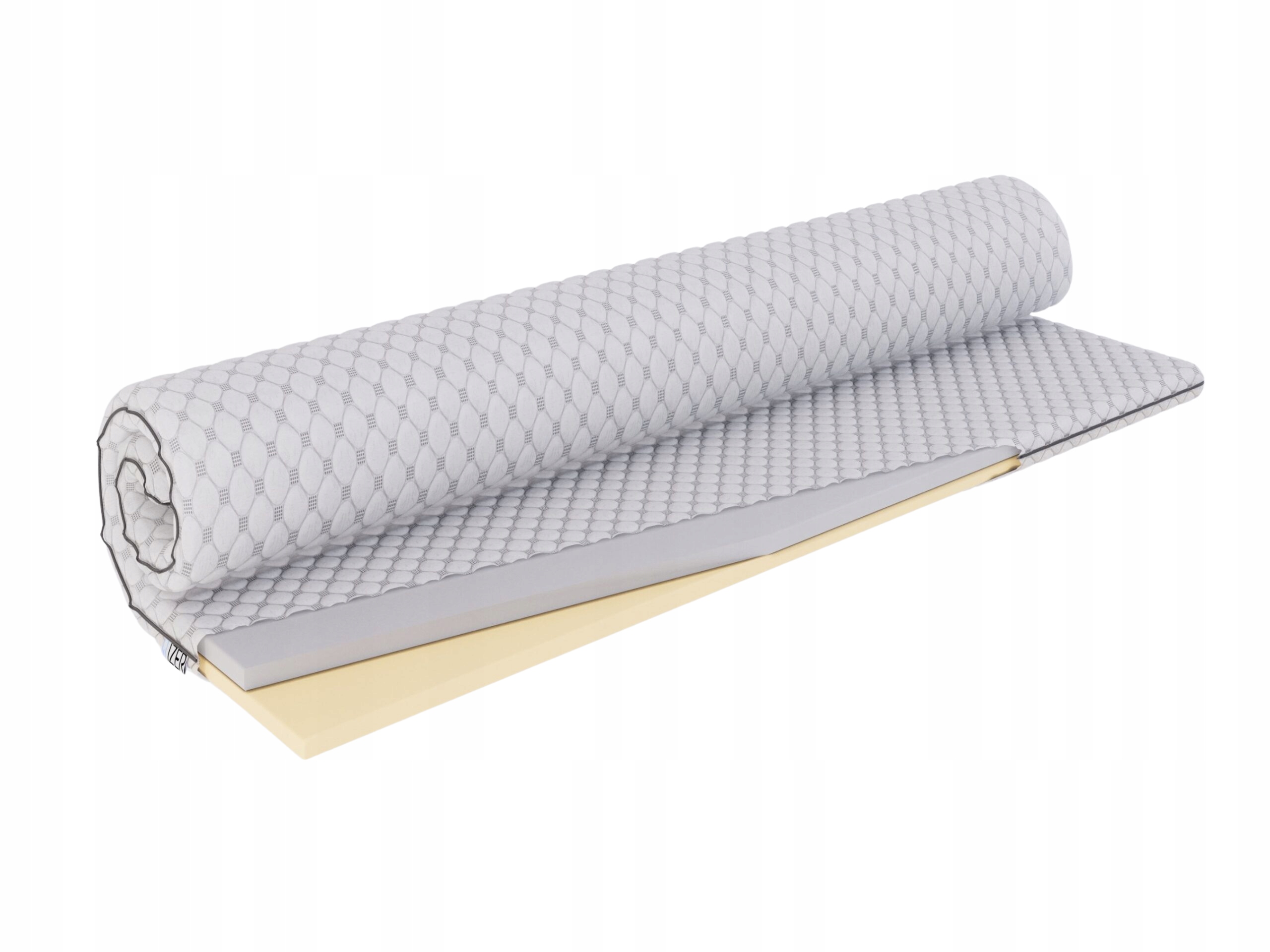 Matrace 100x190 Topper 6 cm s Visco pěnou a Hr potahem