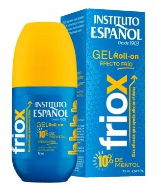 Żel Chłodzący Roll-On FRIOX 75 ml – Instituto Espanol – Mentol 10%