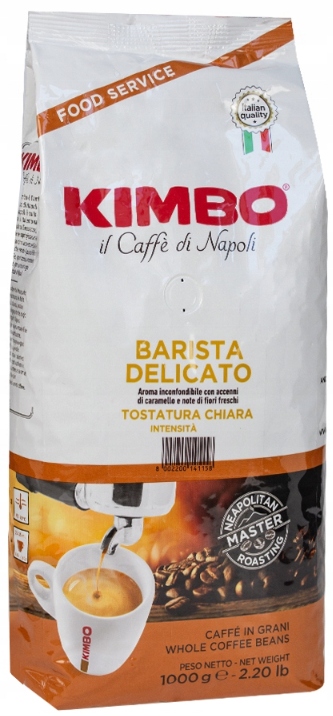Levně Kimbo Barista Delicato míchaná zrnková káva 1 kg