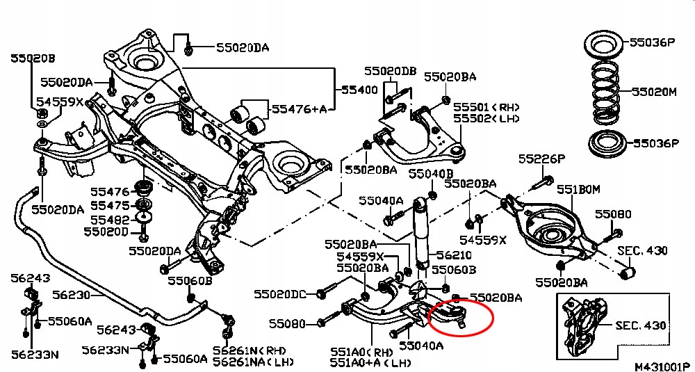 NISSAN PATHFINDER R51 05 SWORZEN WAHACZA TYL Quality of parts according to GVO Z replacement