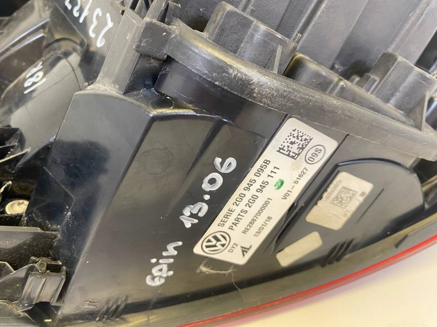 light rear left side Volkswagen Polo 6 2020 2G0945095B