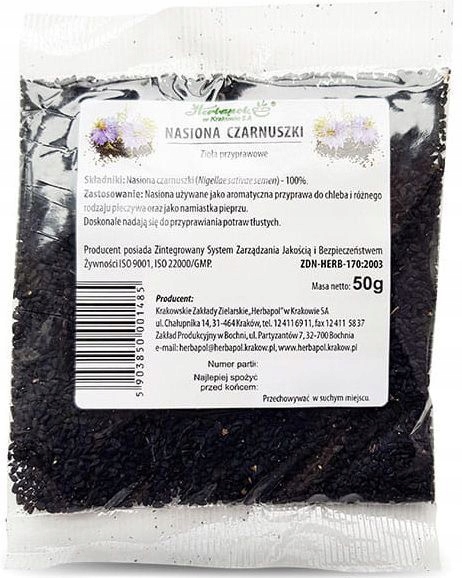 

Herbapol Nasiona Czarnuszki Aromatyczna Przyprawa