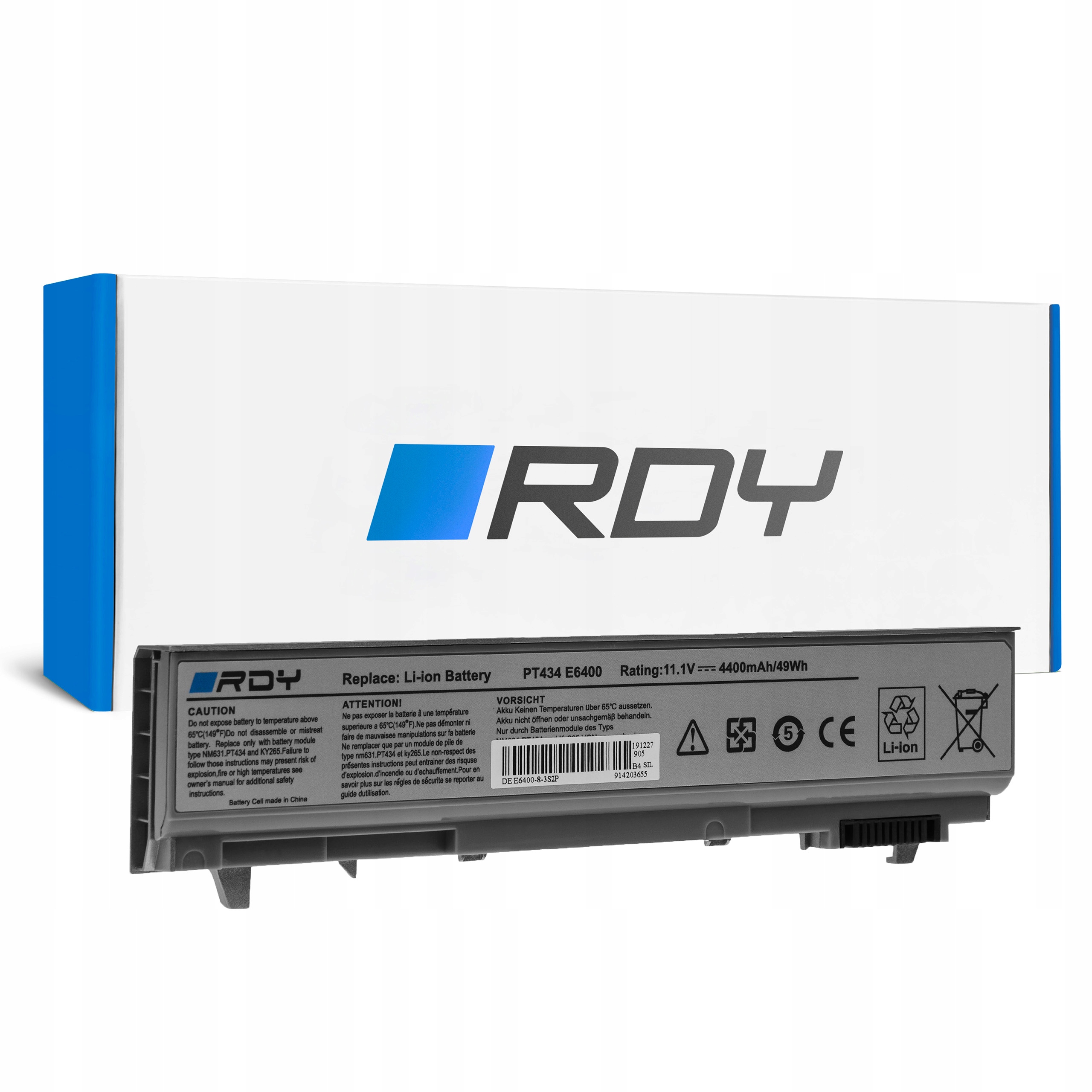 

Bateria PT434 do Dell E6400 E6410 E6500 E6510