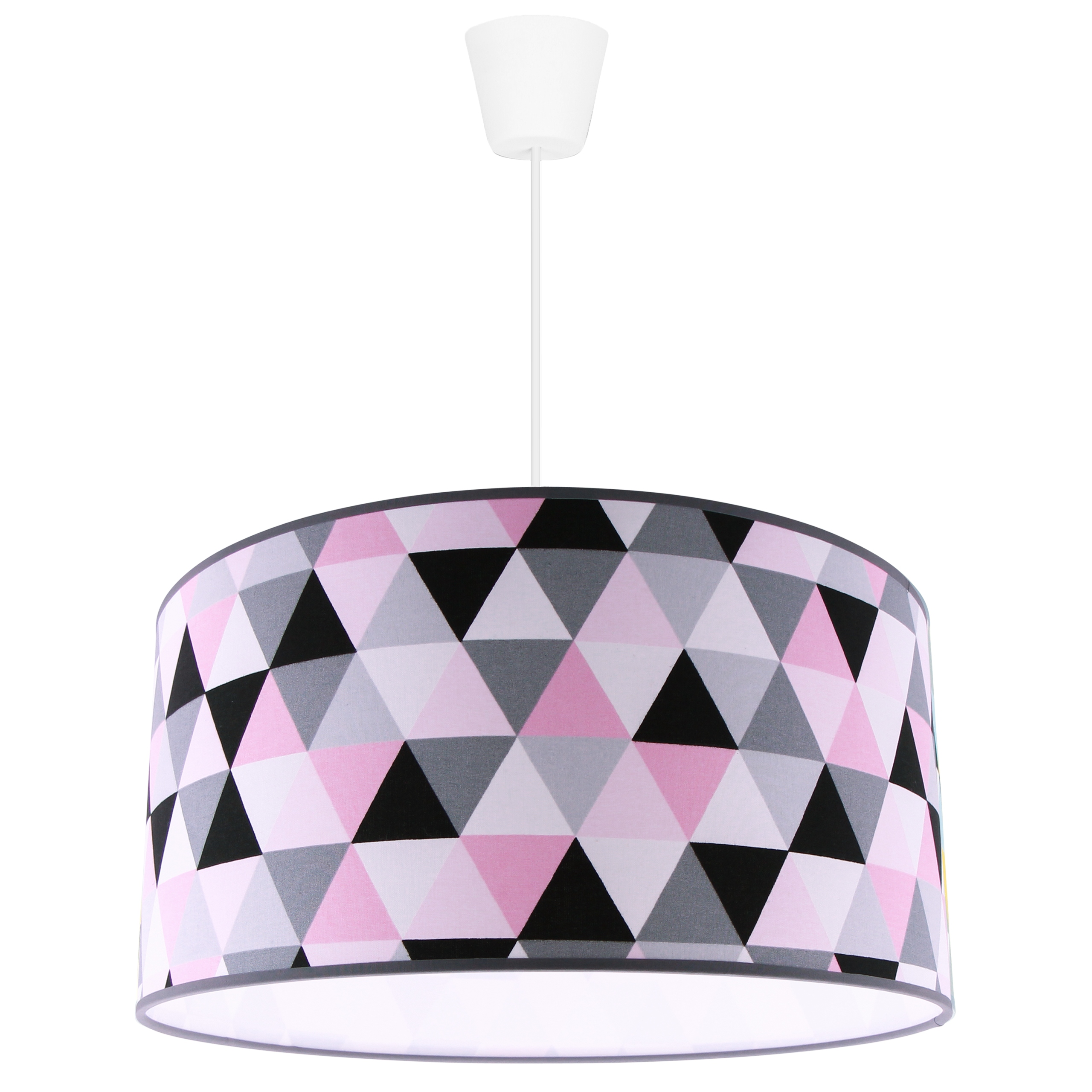 

Lampa Wisząca Sufitowa Żyrandol Abażur Nowoczesna