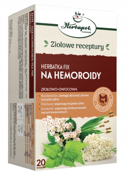 

Herbatka fix Na Hemoroidy Herbapol Kraków