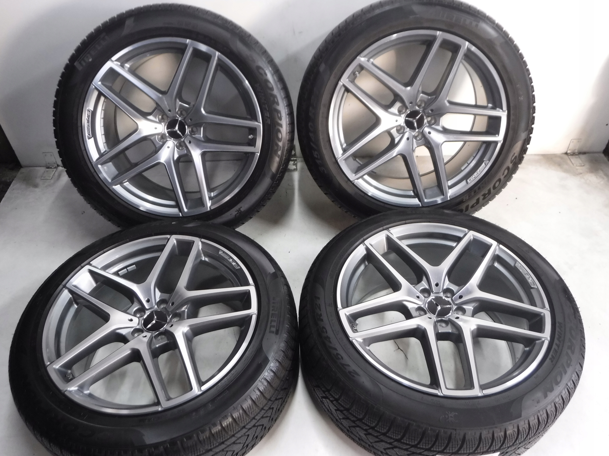 4× Диск алюминиевый Mercedes-Бензин OE AMG 11.0