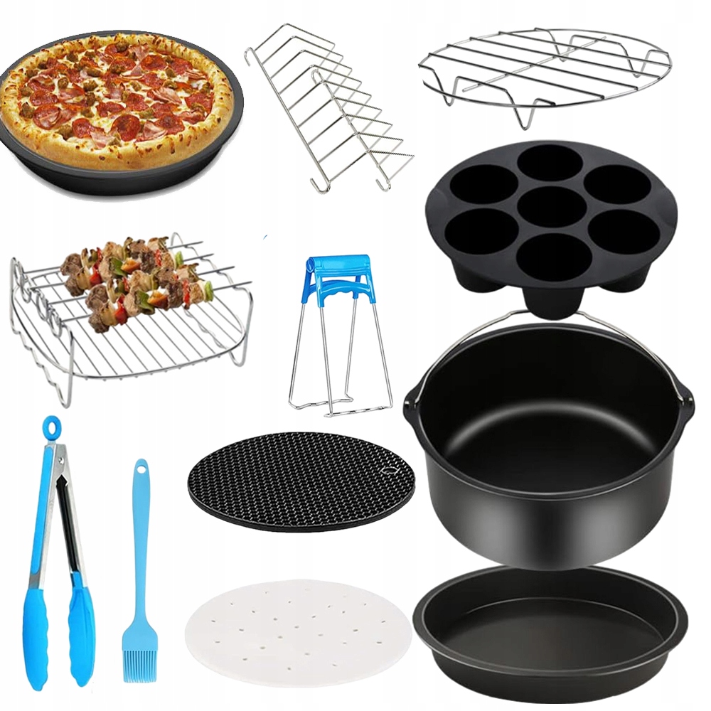 Příslušenství K Fritéze Sada 8 Palců S Kbelíkem Na Těsto