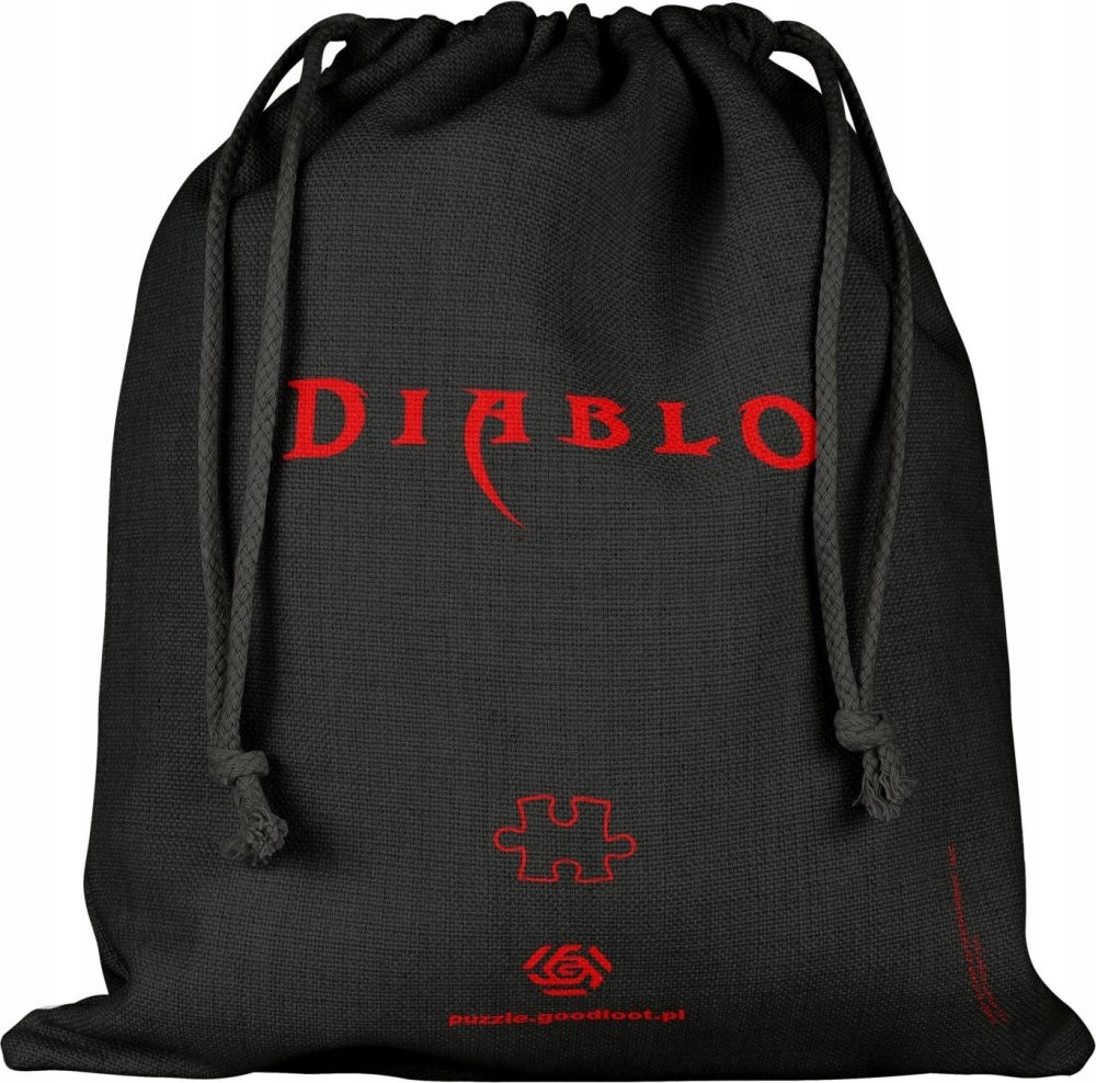 PUZZLE DLA DOROSŁYCH 1000el Diablo Lord of Terror Rodzaj 2D