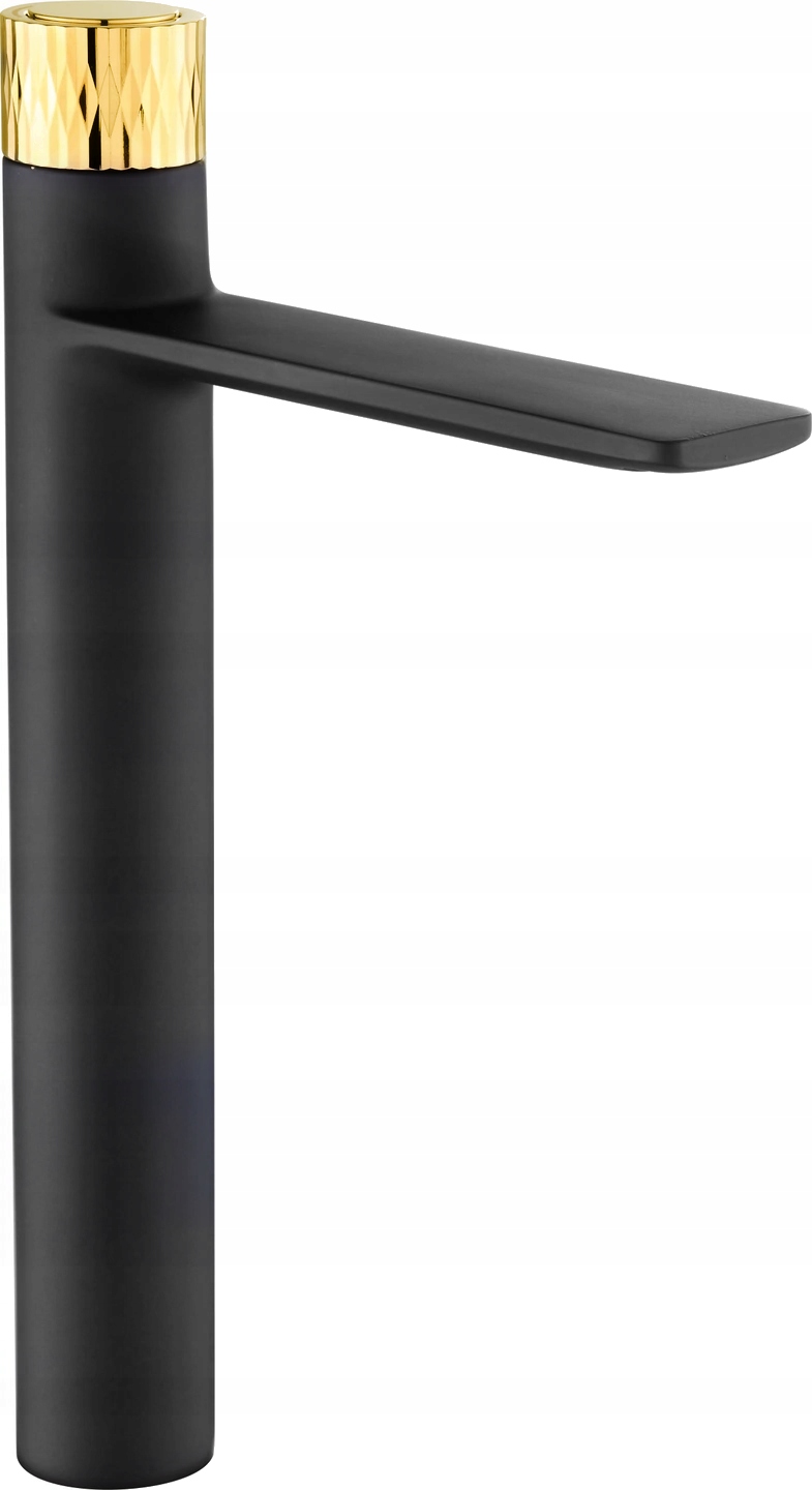 MEXEN ZERO+ BATERIA UMYWALKOWA WYSOKA CZARNA ZŁOTA