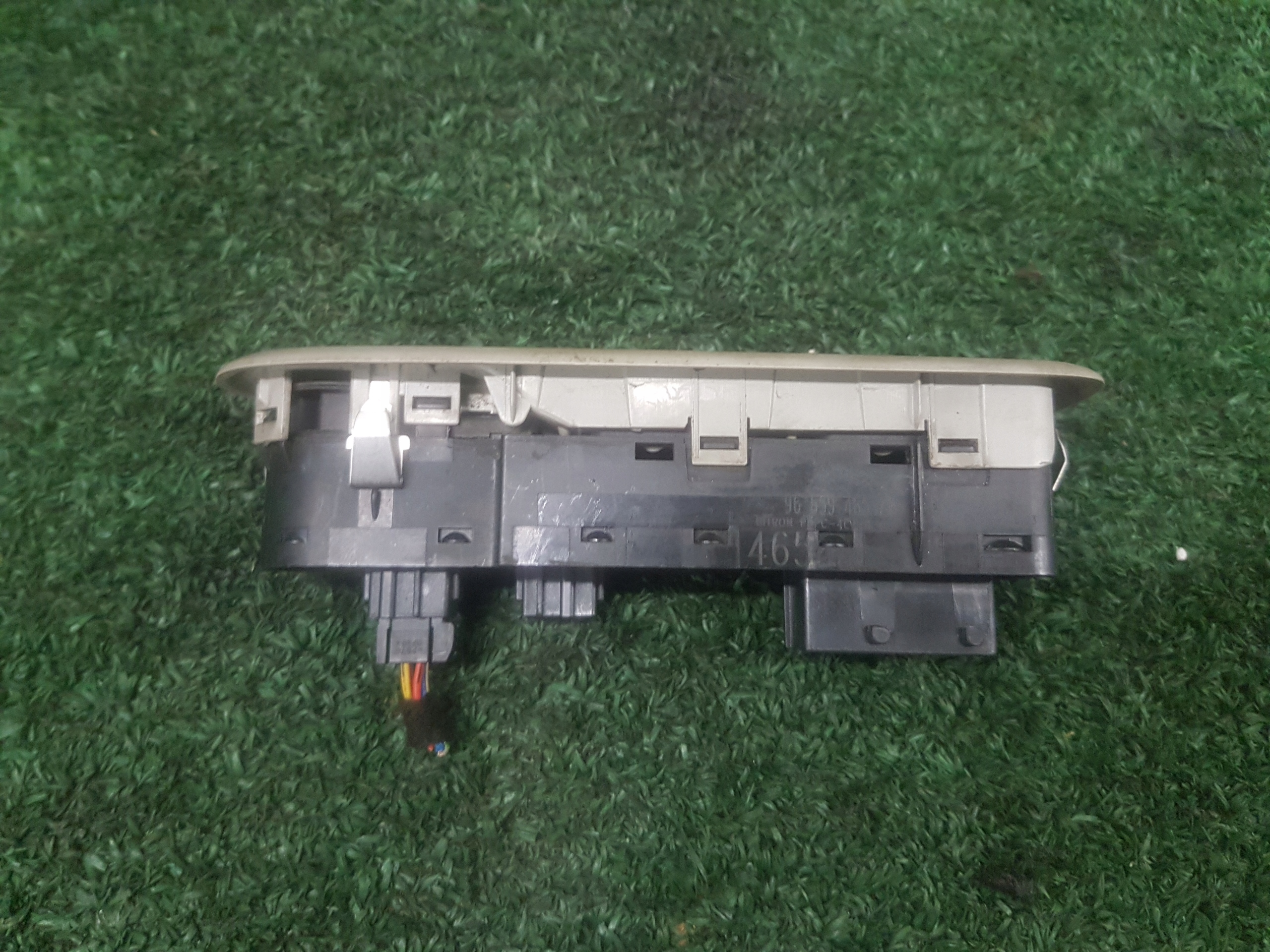 control panel of the window driver´s CITROEN C5 III 96659465