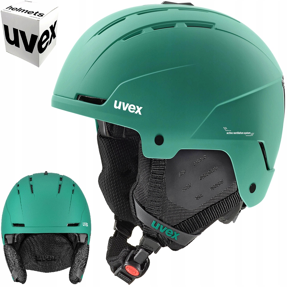 Lyžařská a snowboardová helma Uvex Stance 51-55 cm, matný proton