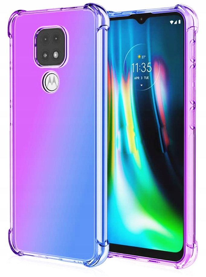 

Etui Mieniące Pancerne Aurora do Motorola E7 Plus
