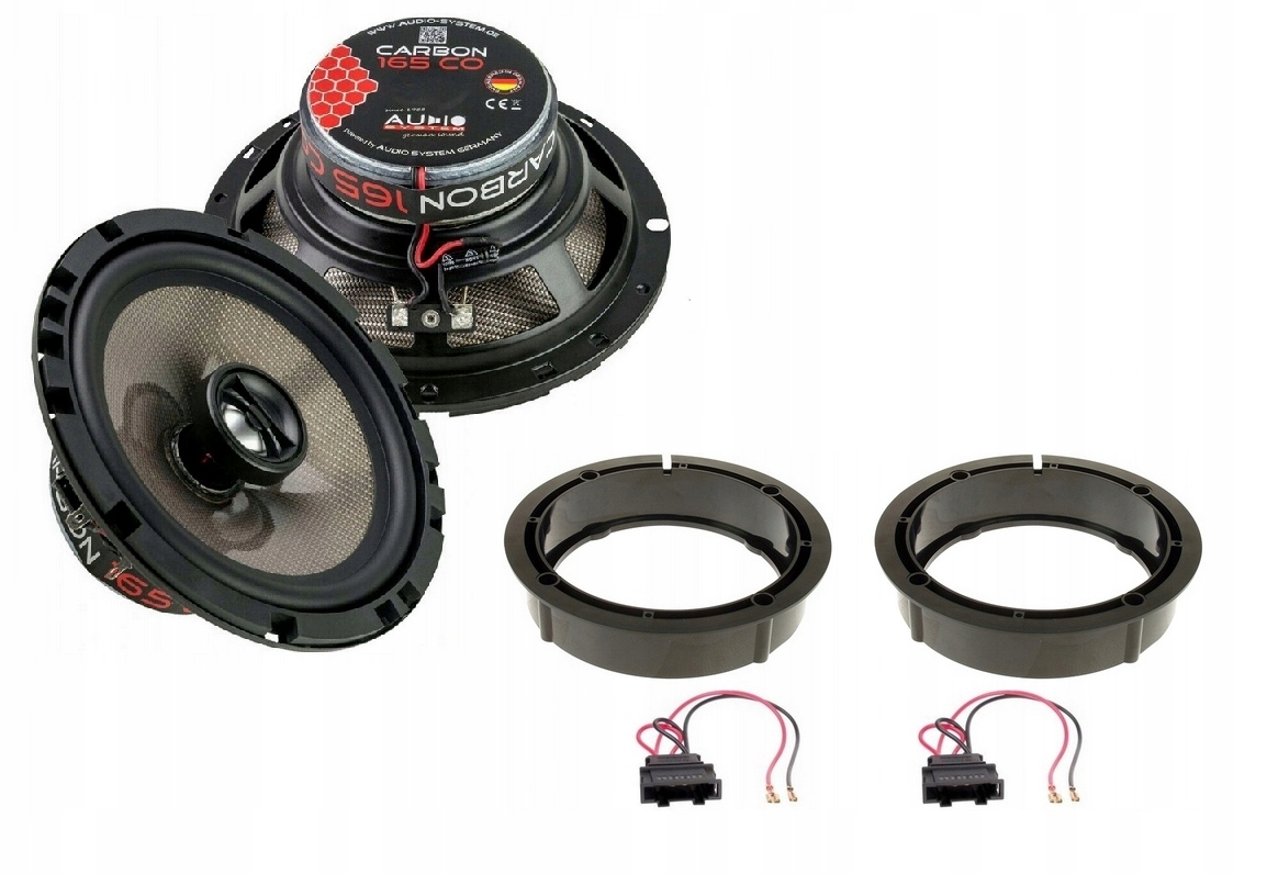 Reproduktory 165MM 16,5cm Vw Scirocco Bora Golf 5 Audio System Carbon 165 Coax