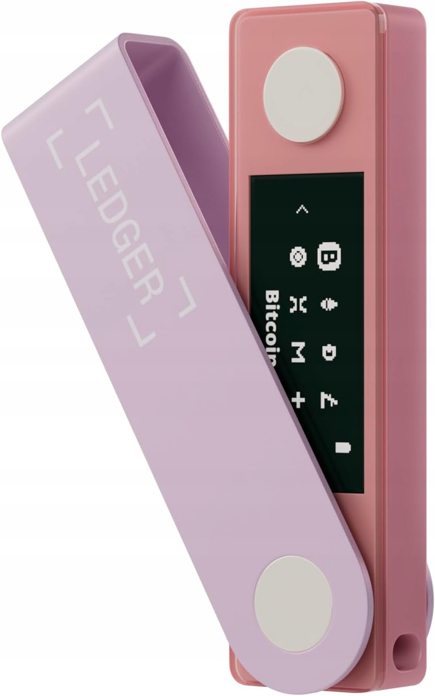 Ledger Nano X Bezpečná peňaženka na Kryptomeny Nft Pastel Pink