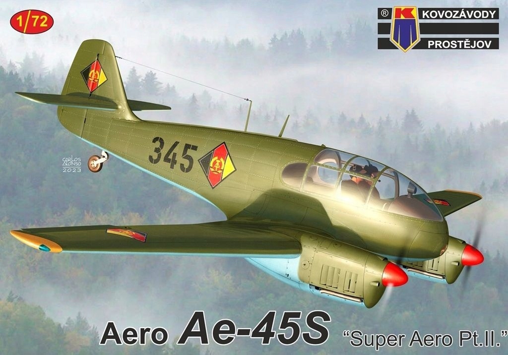 Kovozávody Prostějov KPM0432 1/72 Aero Ae-45S “Super Aero Pt.II”