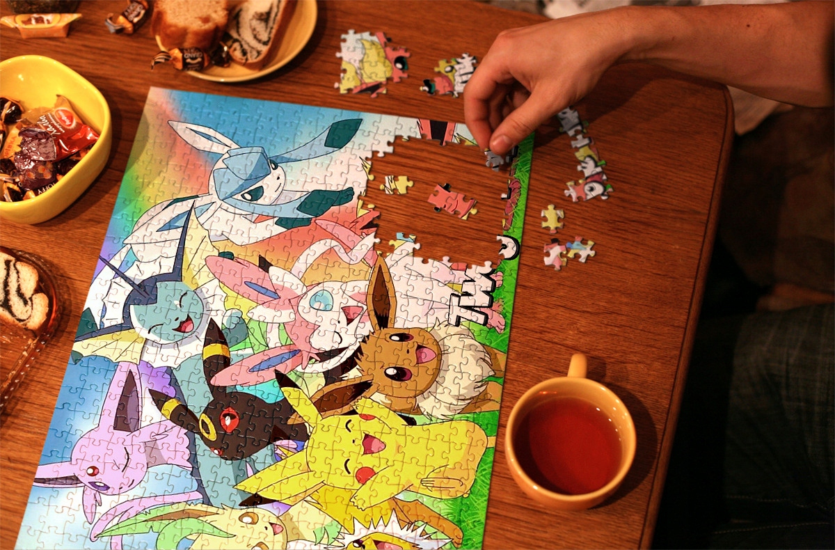 Puzzle+ imię Pokemon Detektyw Pikachu A4 96 el - RÓŻNE WZORY EAN (GTIN) 5906086053402