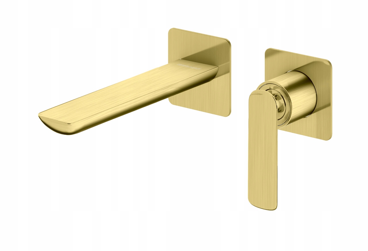 Podomietková umývadlová batéria Kohlman Experience Brushed Gold QW180EGDB