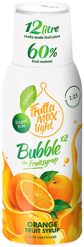 Fruttamax Syrop Pomarańcza Light 500ml na 12litrów