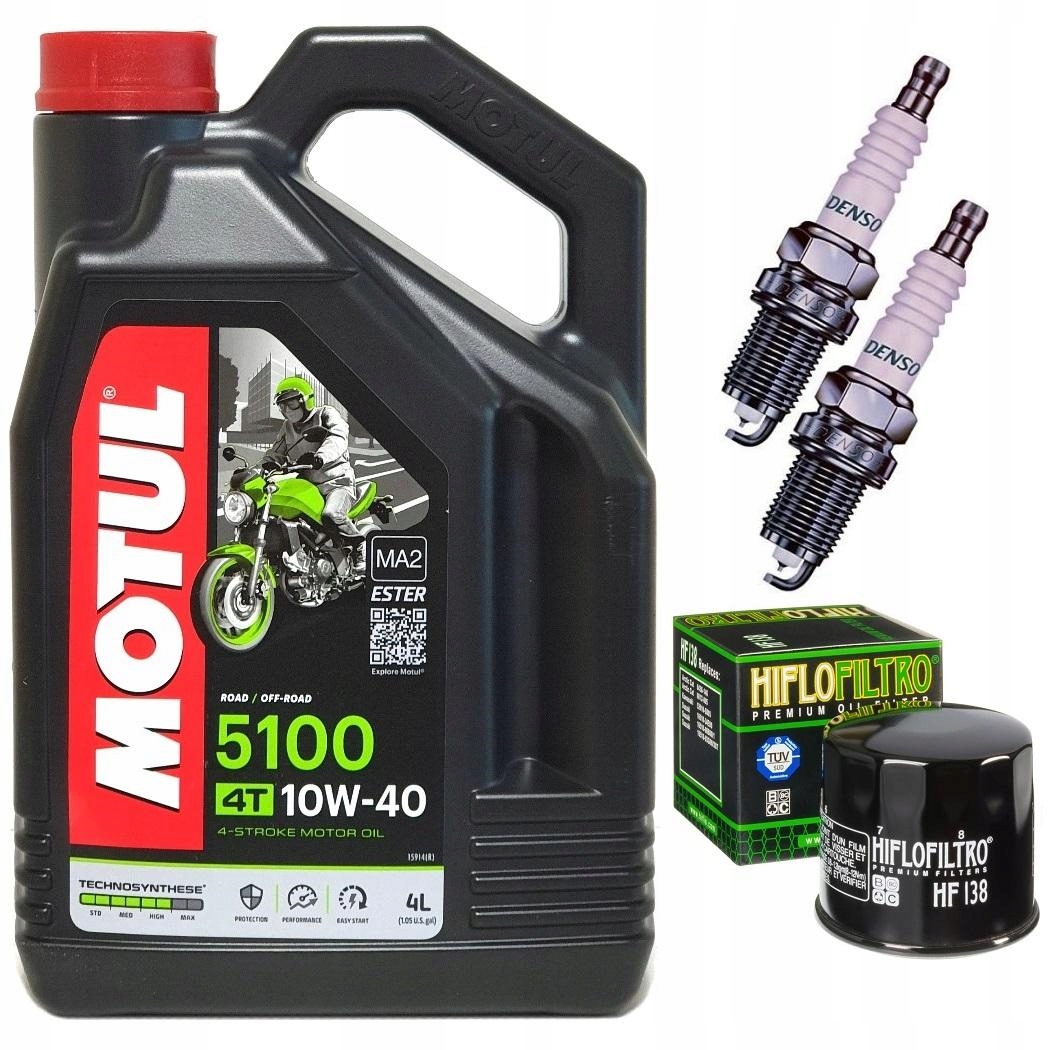 SUZUKI VLR 1800 C / R INTRUDER olej filtr świece