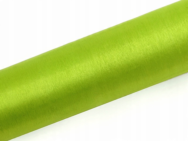 

Organza 16 cm rolka 9 m Jasnozielona gładka