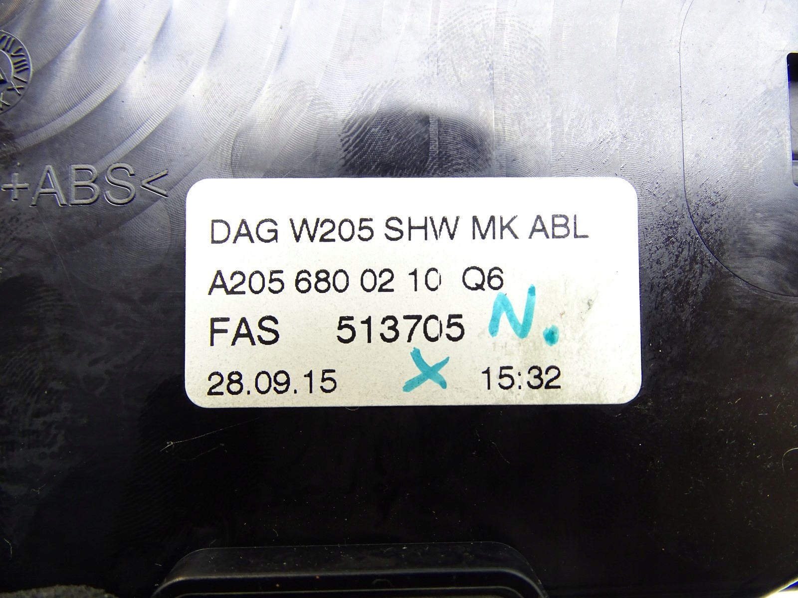 Handschuhfach mitte TUNELU MERCEDES C W205 A2056800210