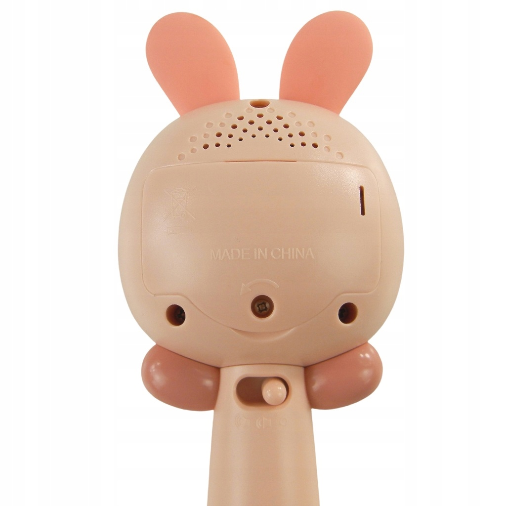 Grzechotka królik melodyjki dźwięk światła BT0242K Bohater / Bajka brak