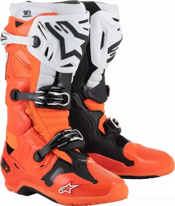 Topánky Alpinestars Tech 10 Enduro orange/black 8 42