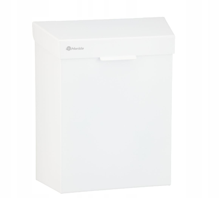 Merida Koš Pro Dámské Toalety Stella White Line, 4,5 L, Bílý