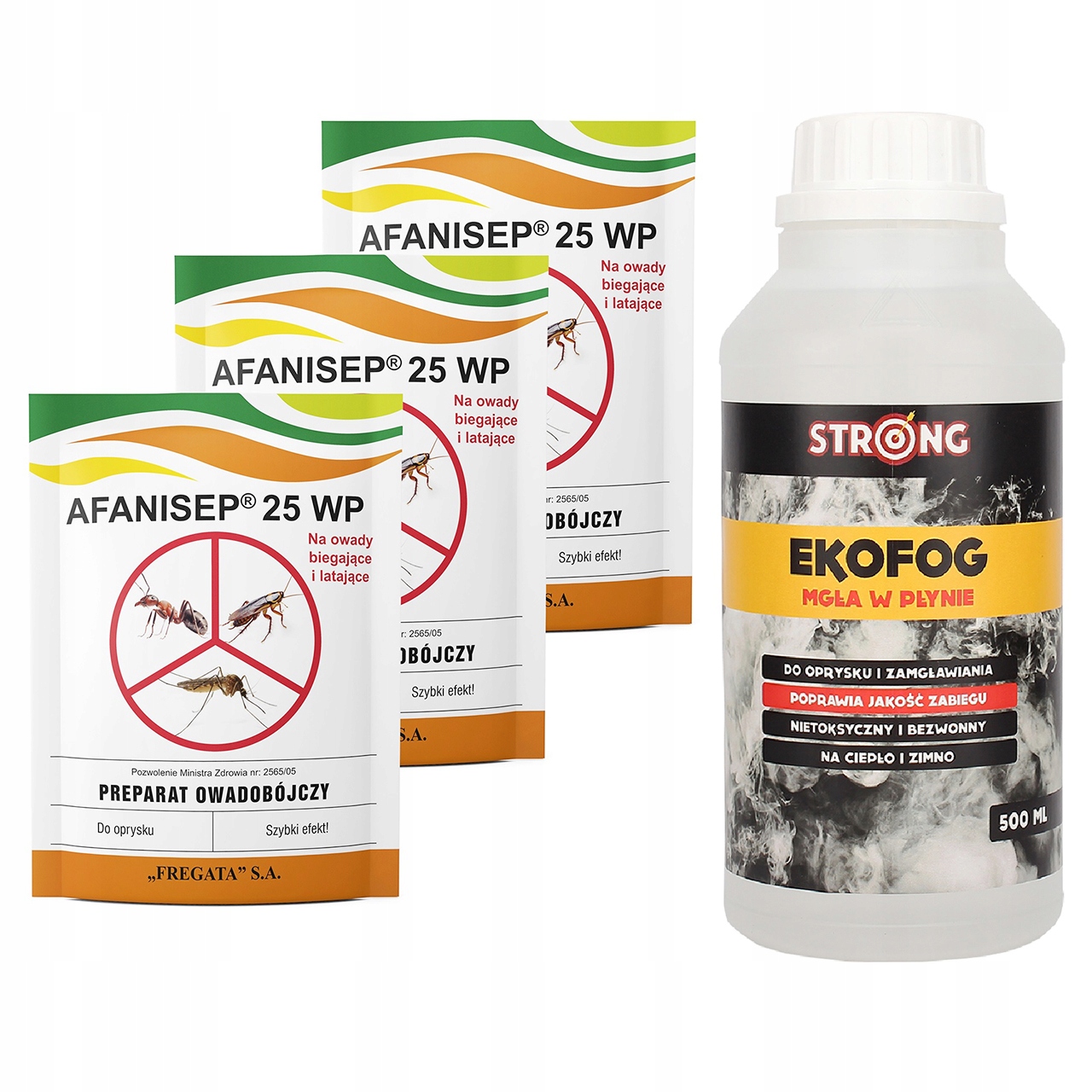 

Środek na Komary Kleszcze Afanisep utrwalacz 500ml